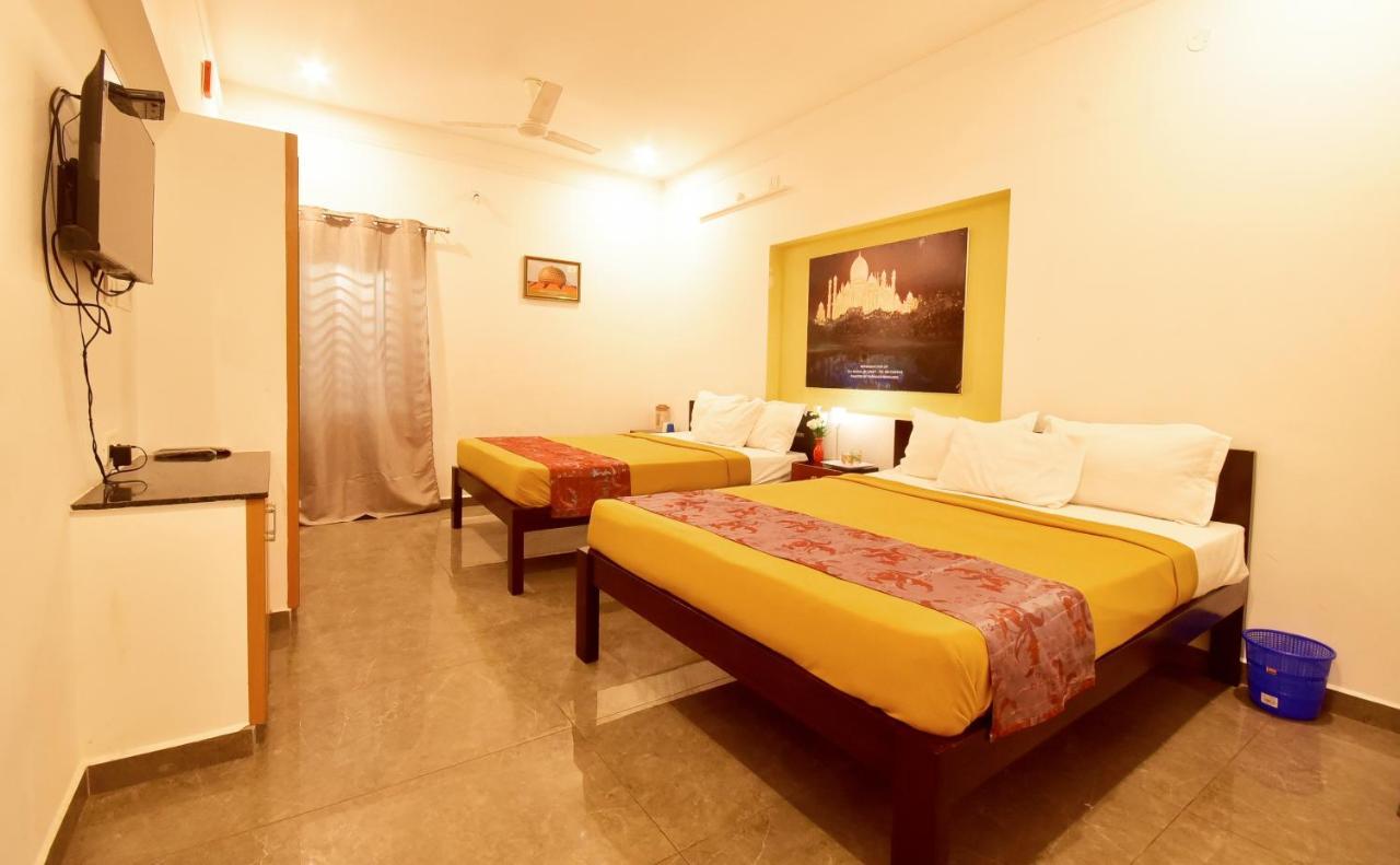 Bharathi Residhome Pondicherry Eksteriør bilde